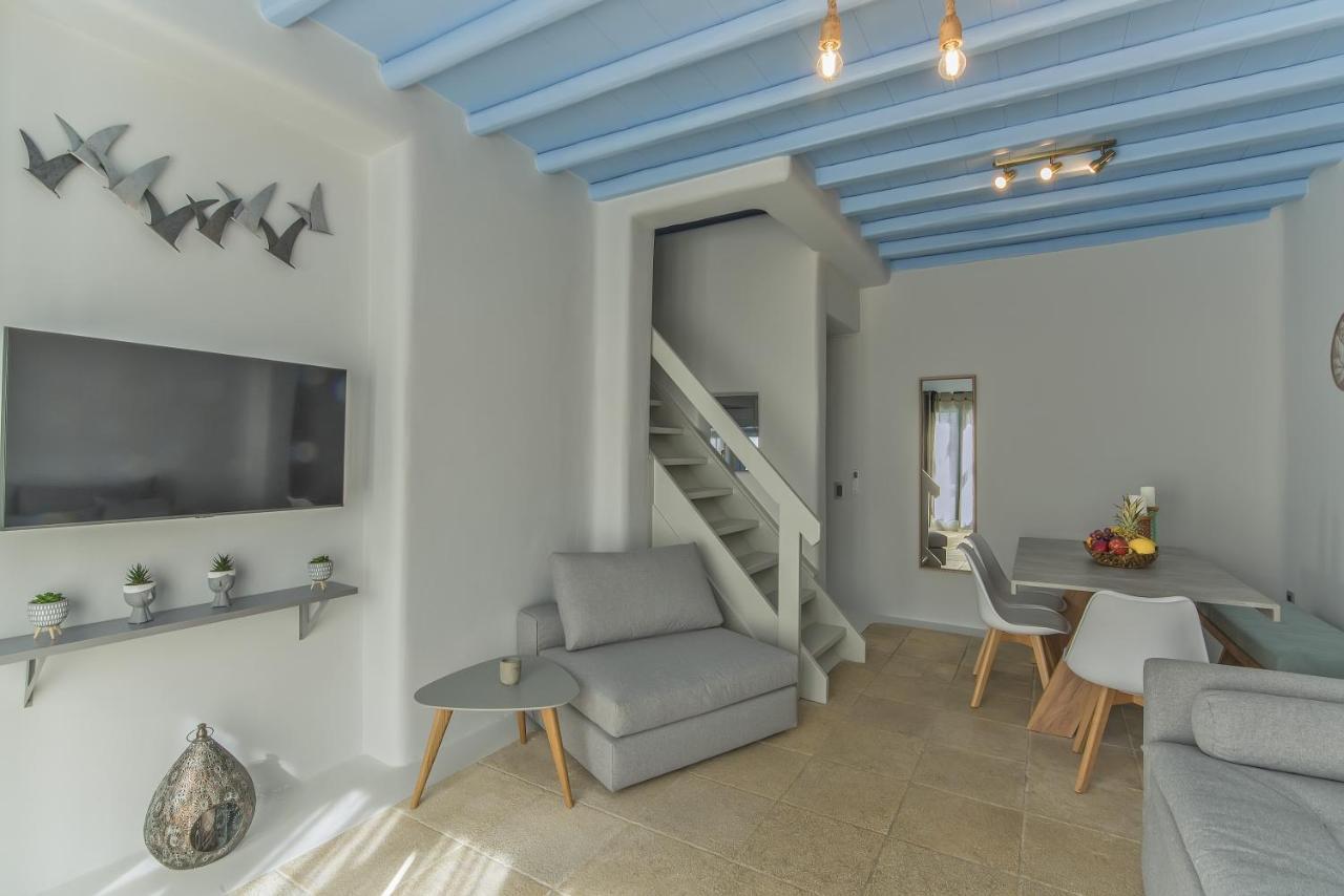 شقة Mimosa Retreat Mykonos أورنوس المظهر الخارجي الصورة