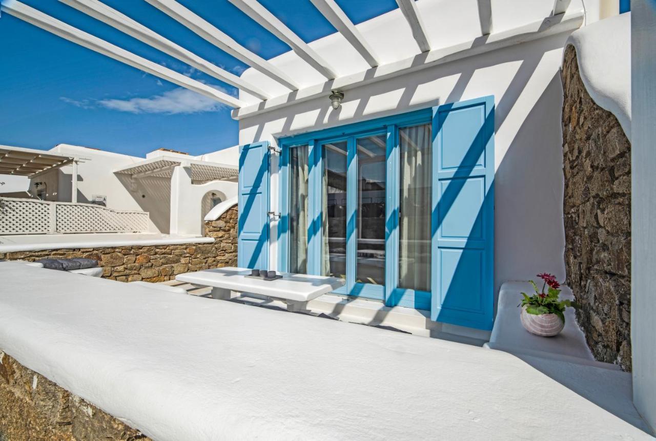 شقة Mimosa Retreat Mykonos أورنوس المظهر الخارجي الصورة